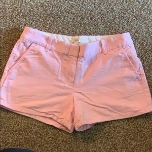 J Crew babydoll pink shorts size 6